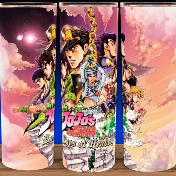 Jojo's Bizarre Adventure Anime Cup Mug Tumbler 20oz - Picture 1 of 3